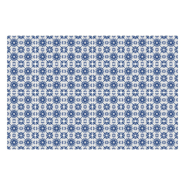 Autocolante gresie Motive florale într-o plasă