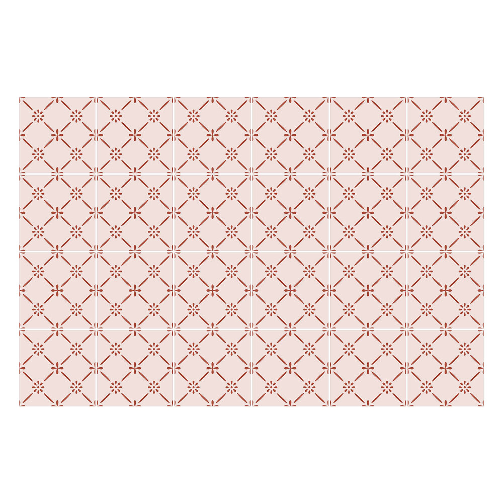 Autocolante gresie si faianta Model retro vintage