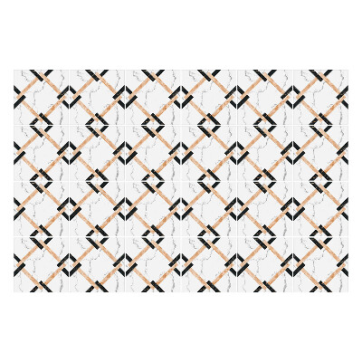 Autocolante gresie si faianta Romburi geometrice într-o grilă