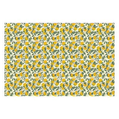 Autocolante gresie Lămâi suculente cu frunze