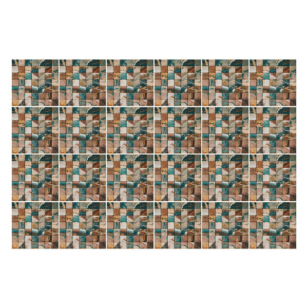 Autocolante gresie si faianta Mozaic glazurat