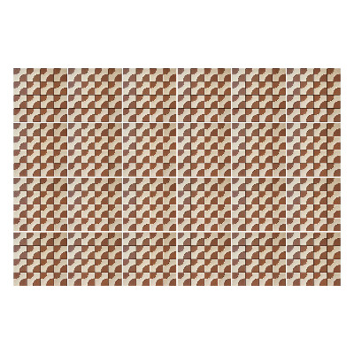 Autocolante gresie si faianta Valuri într-un aranjament geometric