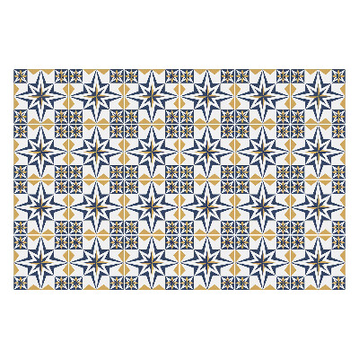 Autocolante gresie Stele si romburi simetrice