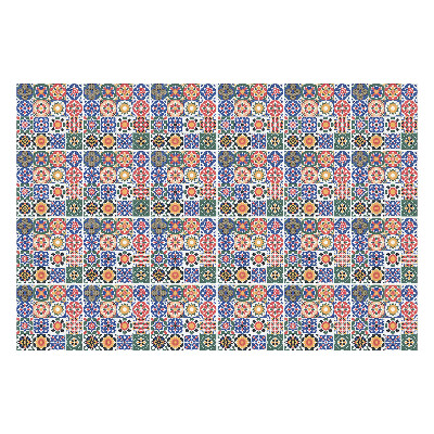 Autocolante gresie si faianta Mozaicuri florale în aranjament