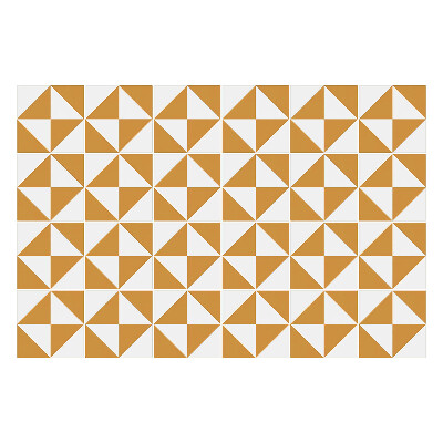 Autocolante pentru gresie Geometria triunghiului