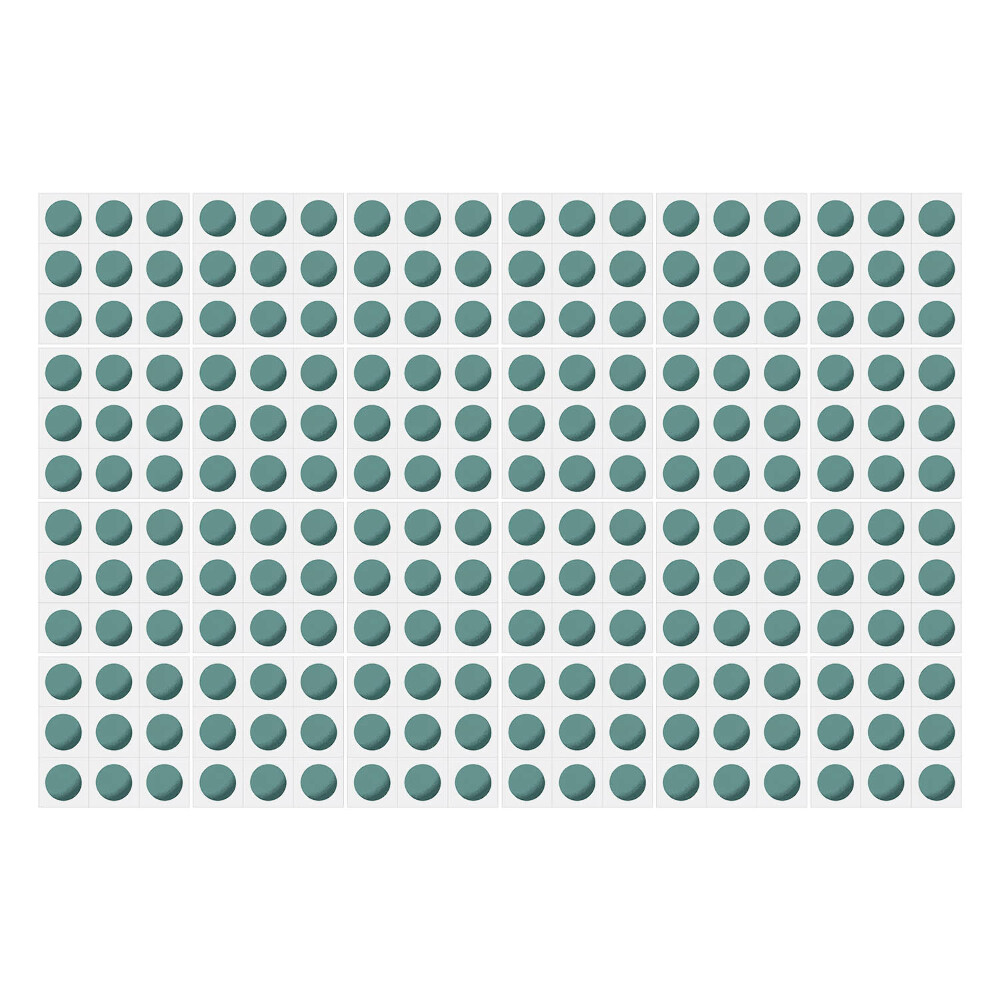 Autocolante gresie si faianta Cercuri uniform distanțate