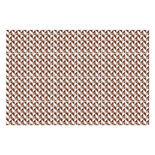 Autocolante gresie Geometria triunghiului