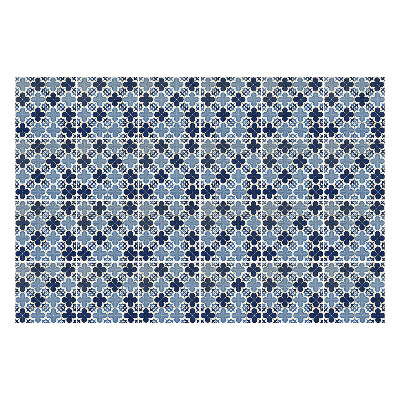 Autocolante gresie si faianta Motive florale într-o plasă