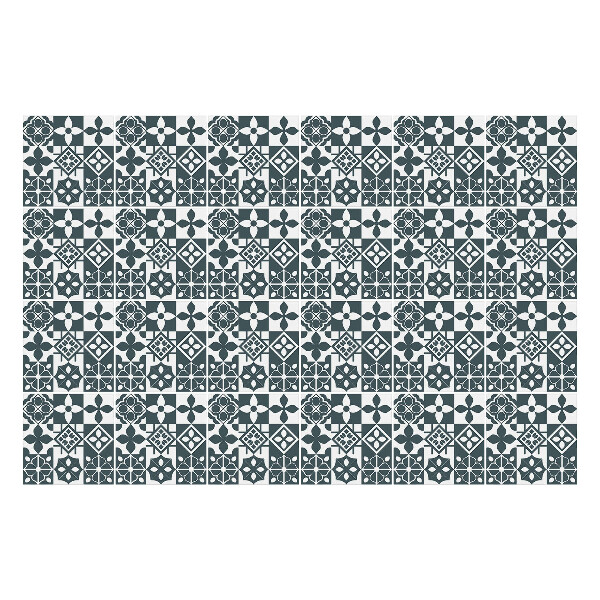 Autocolante gresie si faianta Motive florale geometrice