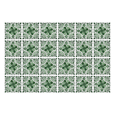 Autocolante gresie Motiv vegetal cu cercuri