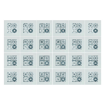 Autocolante pentru gresie Placi mici