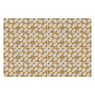 Autocolante gresie Cercuri și pătrate geometrice