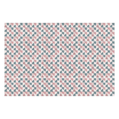 Autocolante pentru gresie Geometrie cu valuri