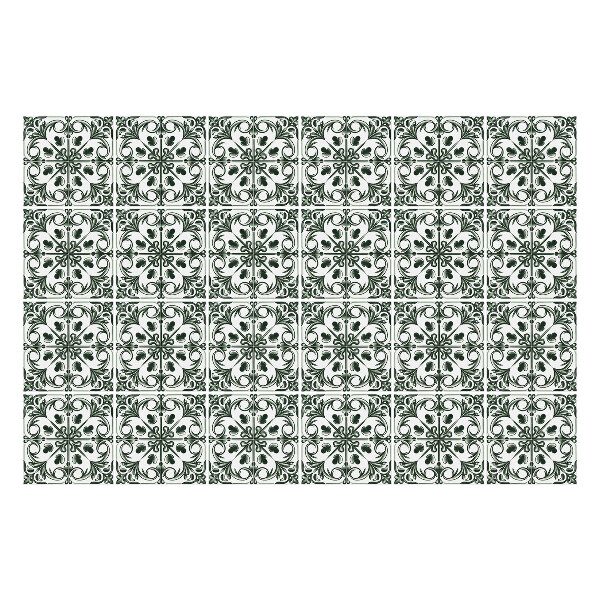 Autocolante gresie si faianta Design floral