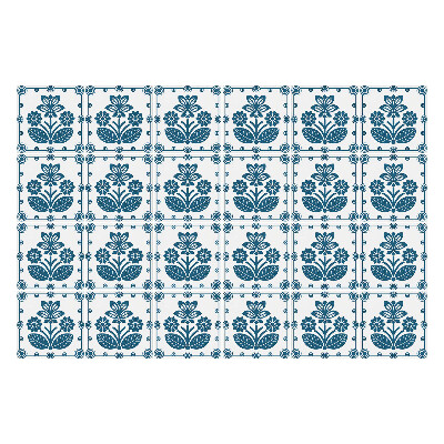 Autocolante gresie si faianta Placi spaniole cu flori