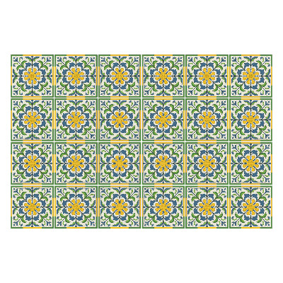 Autocolante gresie Placi exotice