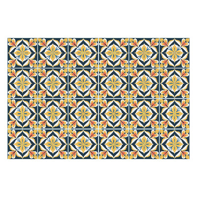 Autocolante gresie si faianta Motive florale în aranjament