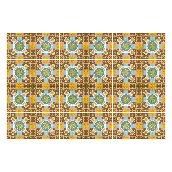 Autocolante gresie Model obișnuit de plăci