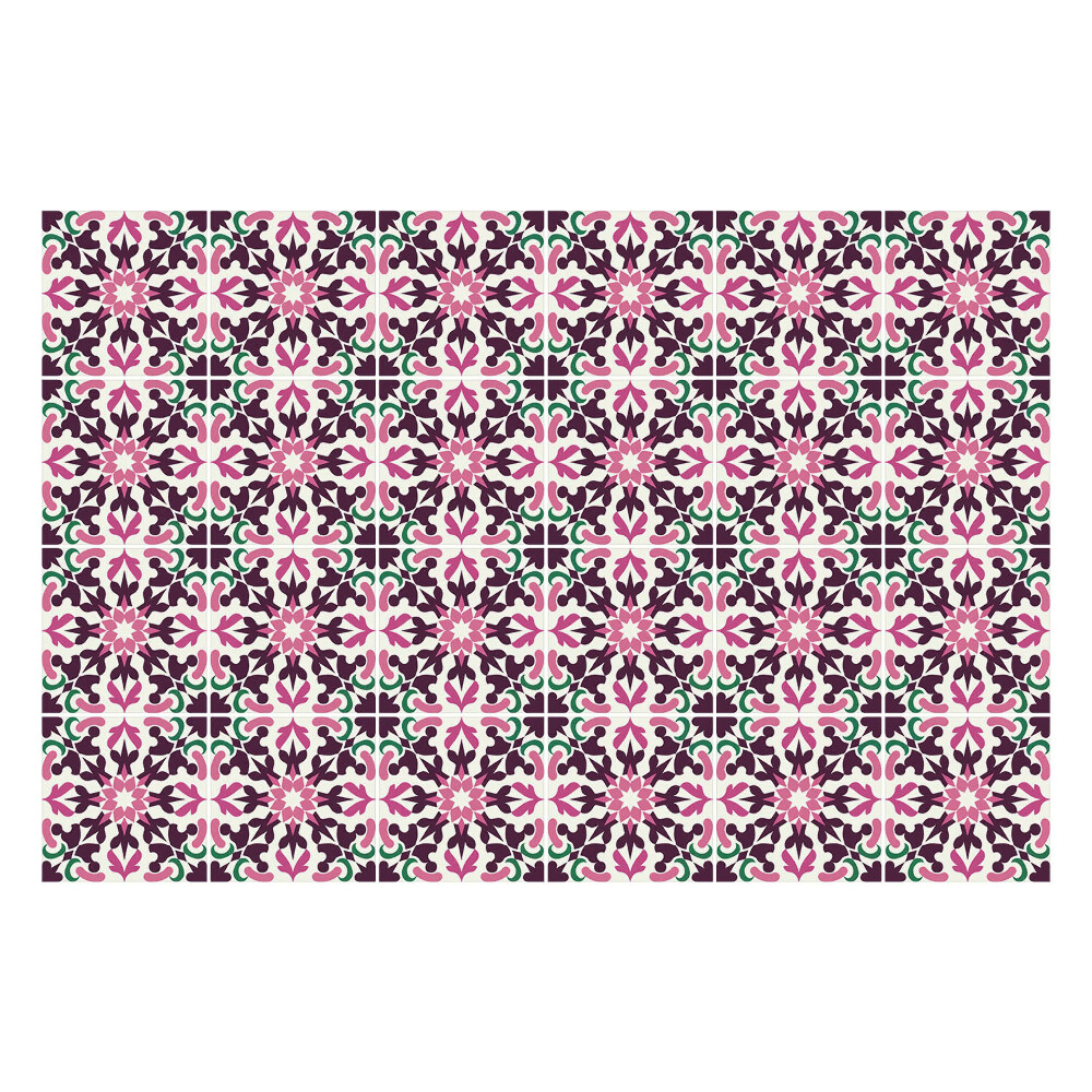 Autocolante pentru gresie Modele în culori vii