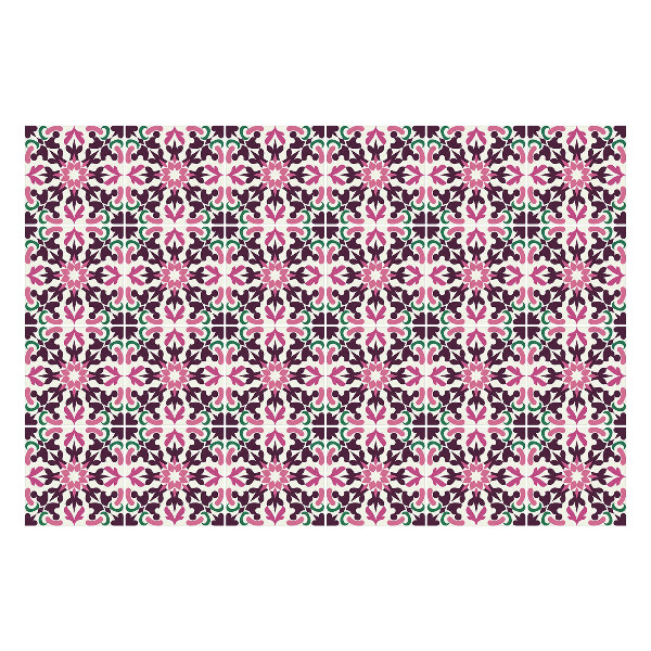 Autocolante pentru gresie Modele în culori vii