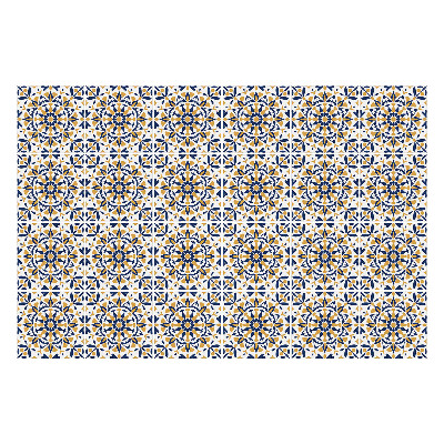 Autocolante pentru gresie Placi decorate cu detalii