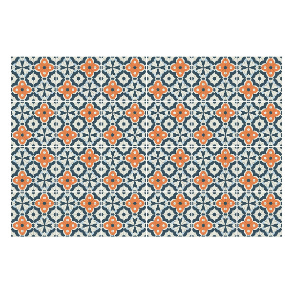 Autocolante gresie Model floral