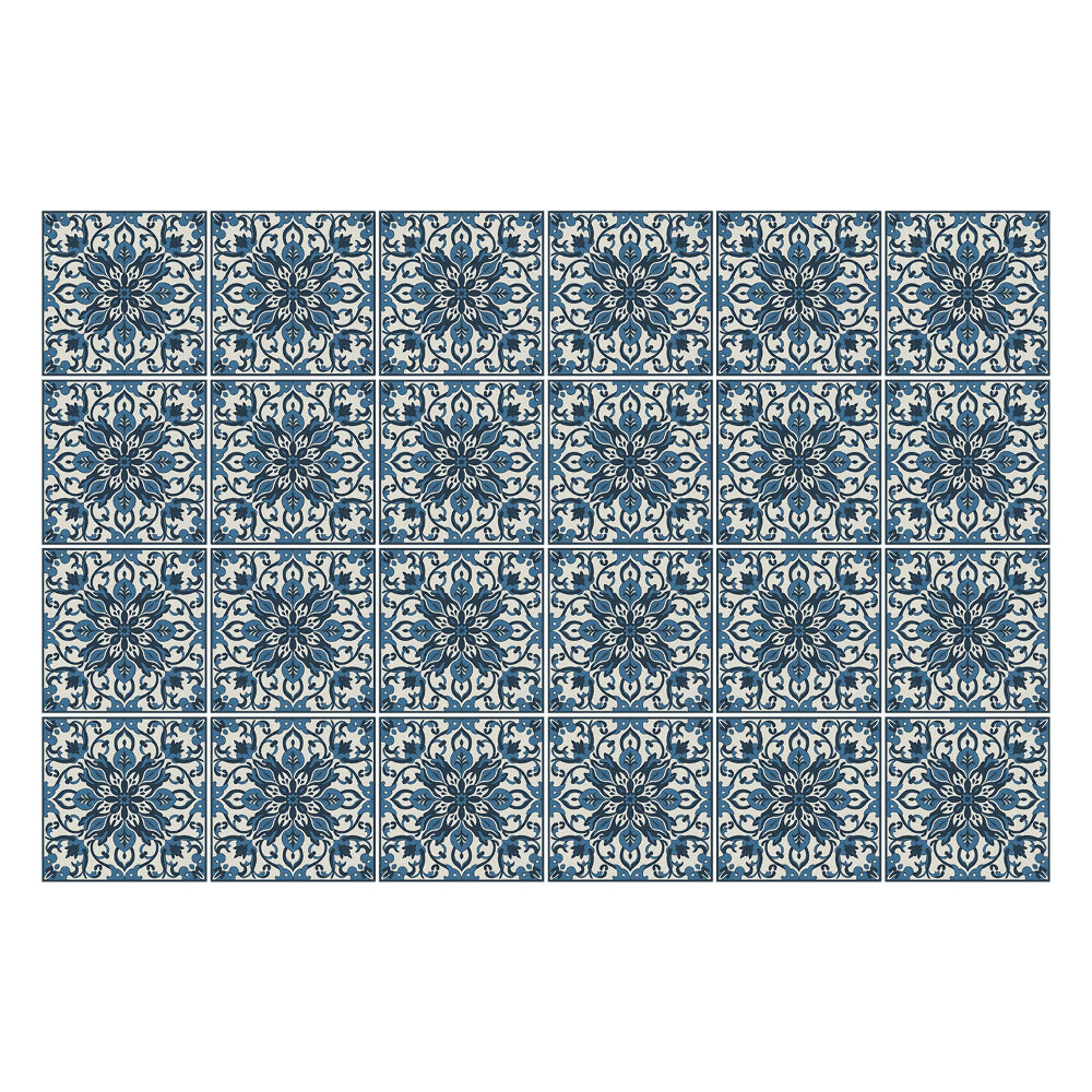 Autocolante pentru gresie Placi ornamentale