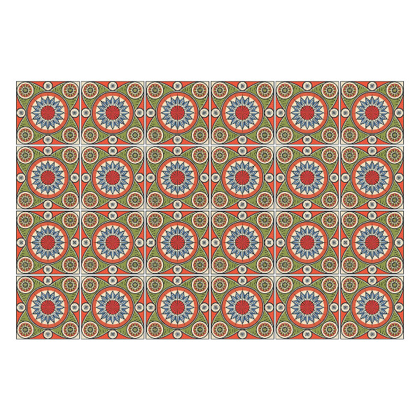 Autocolante gresie Modele retro interesante