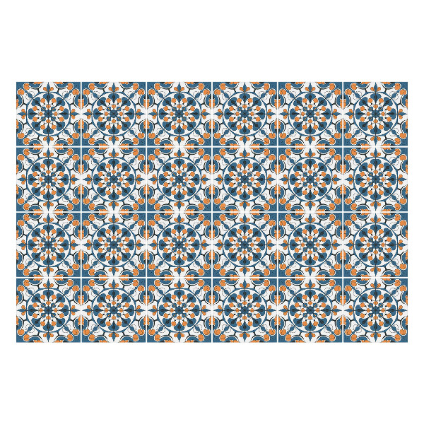 Autocolante gresie si faianta Design floral