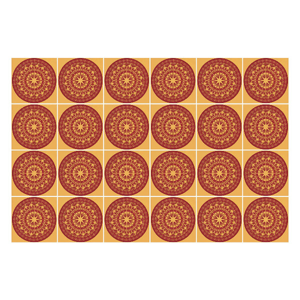 Autocolante gresie si faianta Mandale în cercuri