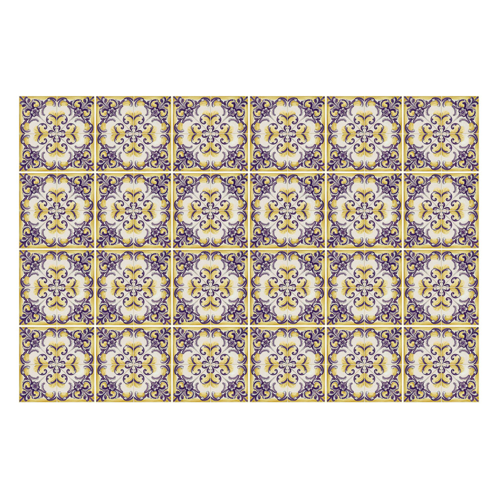 Autocolante gresie si faianta Ornamente florale