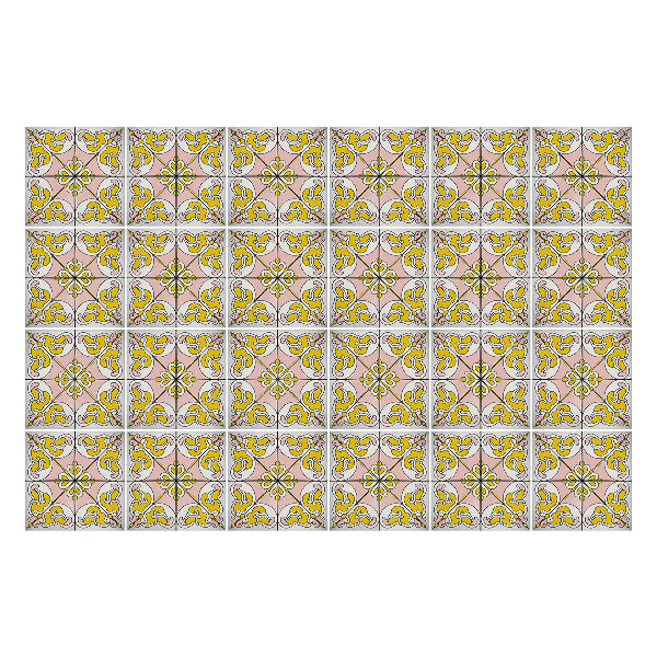 Autocolante gresie si faianta Placi pastelate