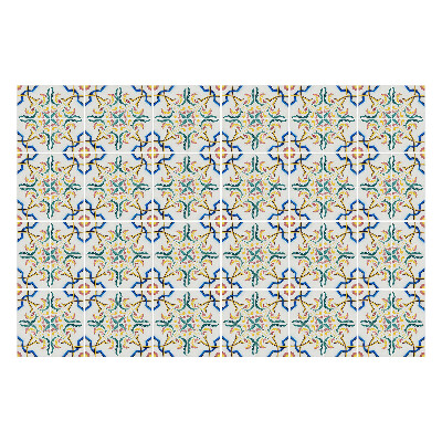 Autocolante gresie Ornamente florale în aranjament