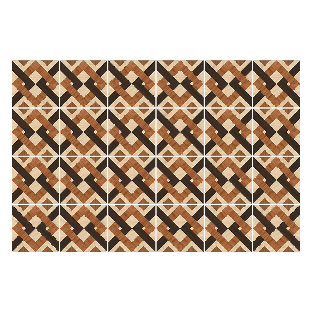 Autocolante gresie Aranjamentele geometrice ale liniilor