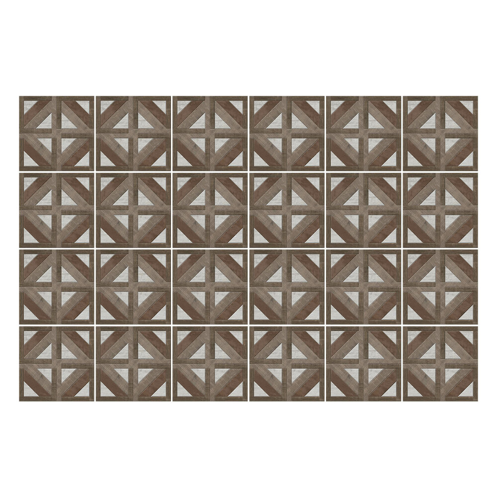 Autocolante gresie Motivul traversării scândurilor