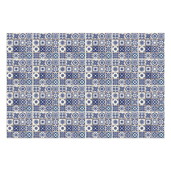 Autocolante gresie Placi cu model tradițional