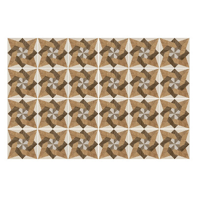 Autocolante pentru gresie Stele de lemn