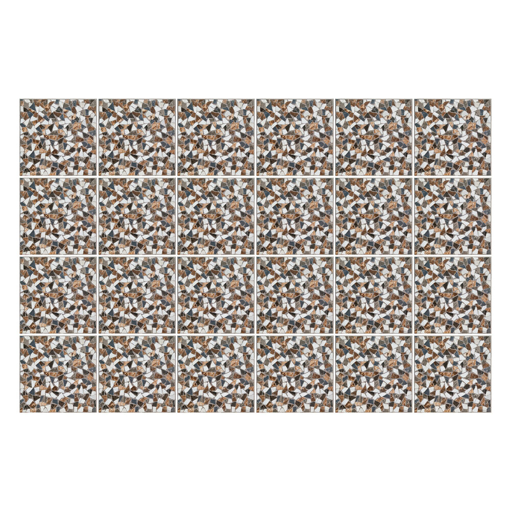 Autocolante pentru gresie Motive geometrice în mozaic