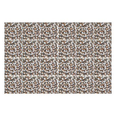 Autocolante pentru gresie Motive geometrice în mozaic