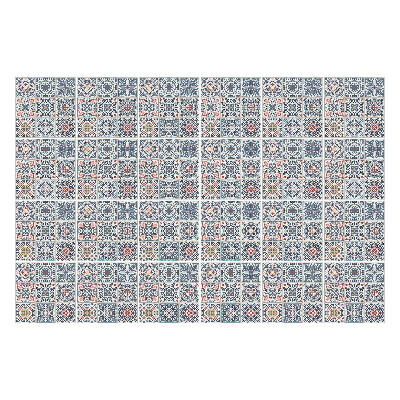 Autocolante pentru gresie Aranjamente geometrice de faianta