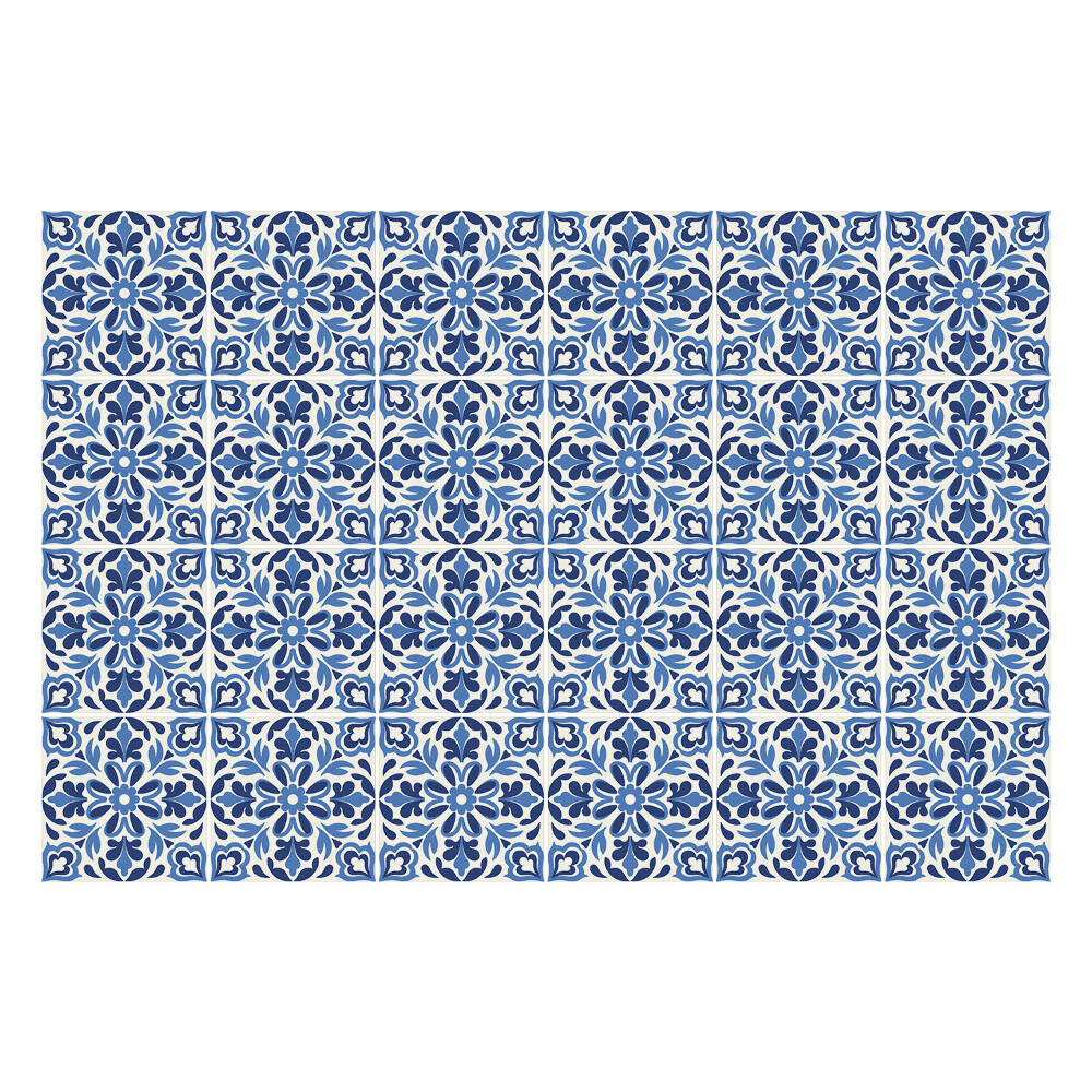 Autocolante gresie si faianta Ornamente florale