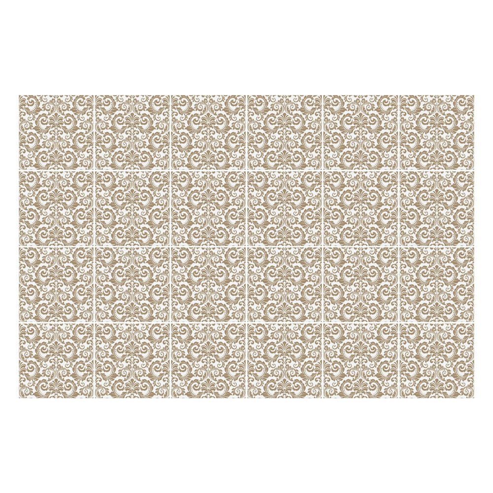 Autocolante pentru gresie Ornamentație elegantă