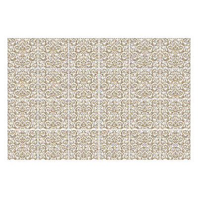 Autocolante pentru gresie Ornamentație elegantă