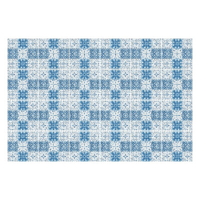 Autocolante gresie Placi albastre