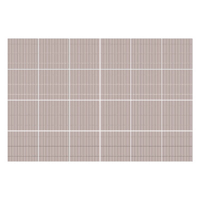 Autocolante gresie Bambuși moale într-o plasă