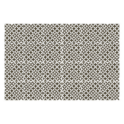 Autocolante gresie Model geometric la modă