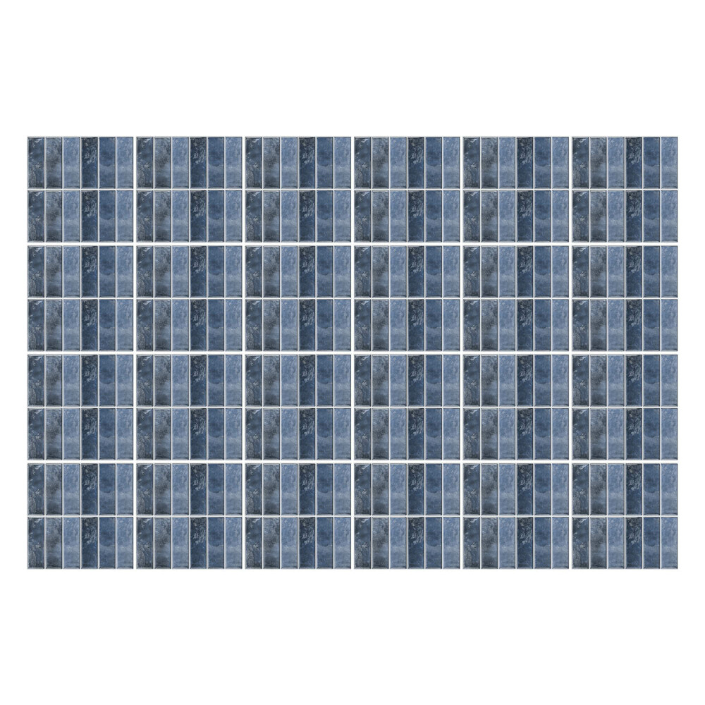 Autocolante gresie si faianta Glazura albastra