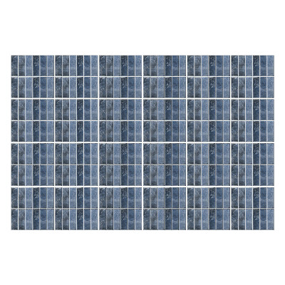 Autocolante gresie si faianta Glazura albastra