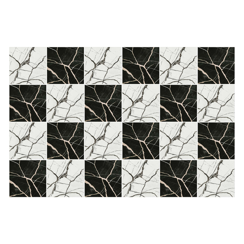 Autocolante gresie Mozaic elegant cu vene