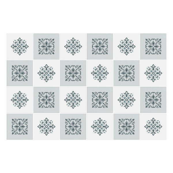 Autocolante gresie Ornamente elegante pe fundal